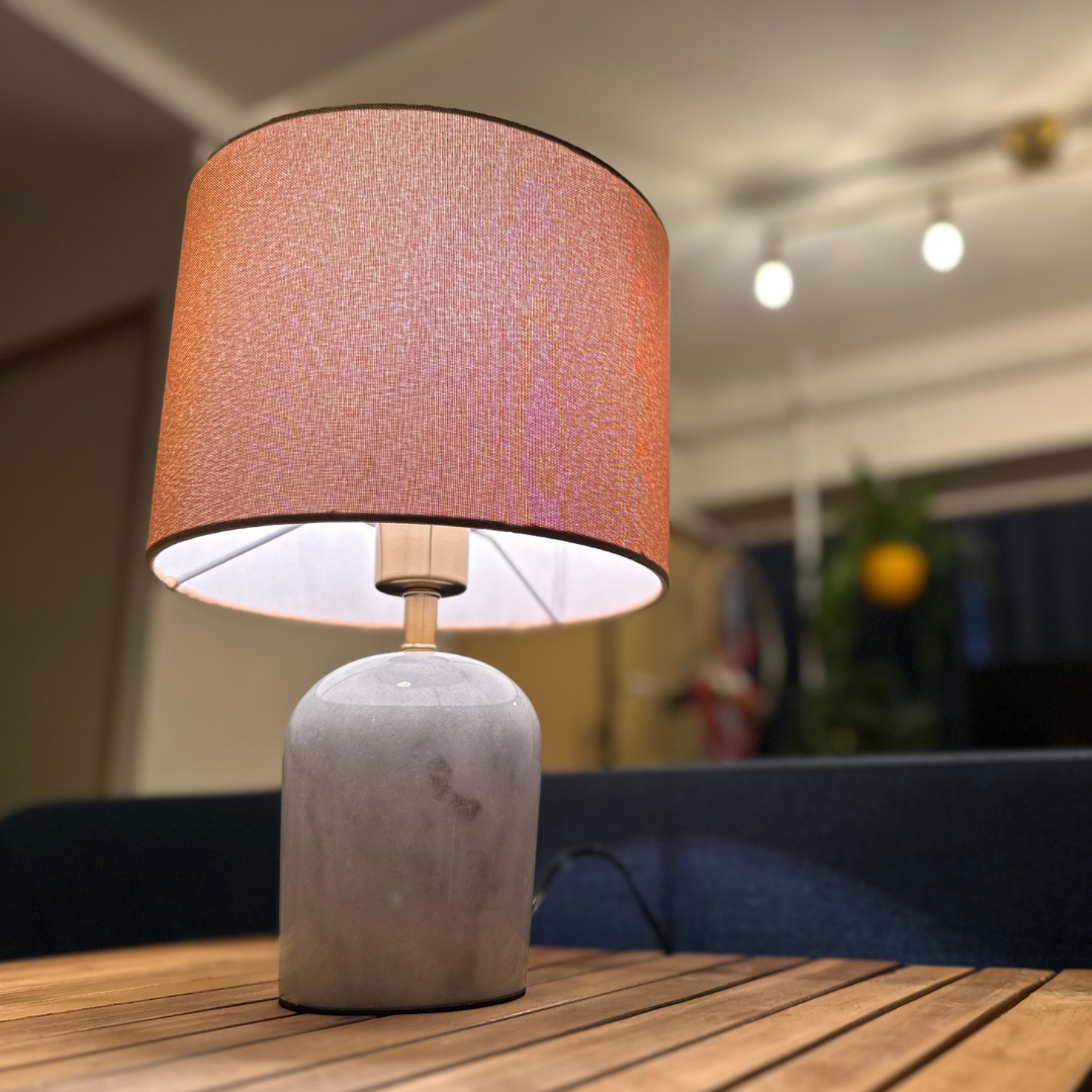 【即納】大理石シェードモダンテーブルランプ