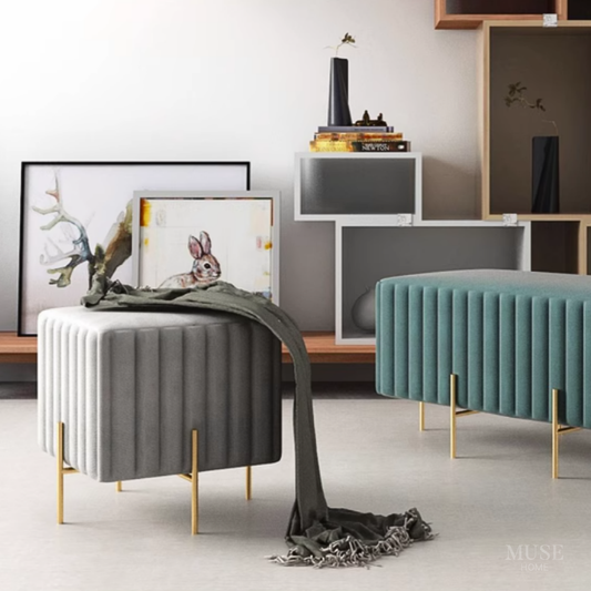 ストライプスツール ショート