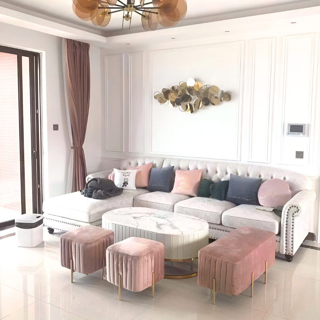 ストライプスツール ショート