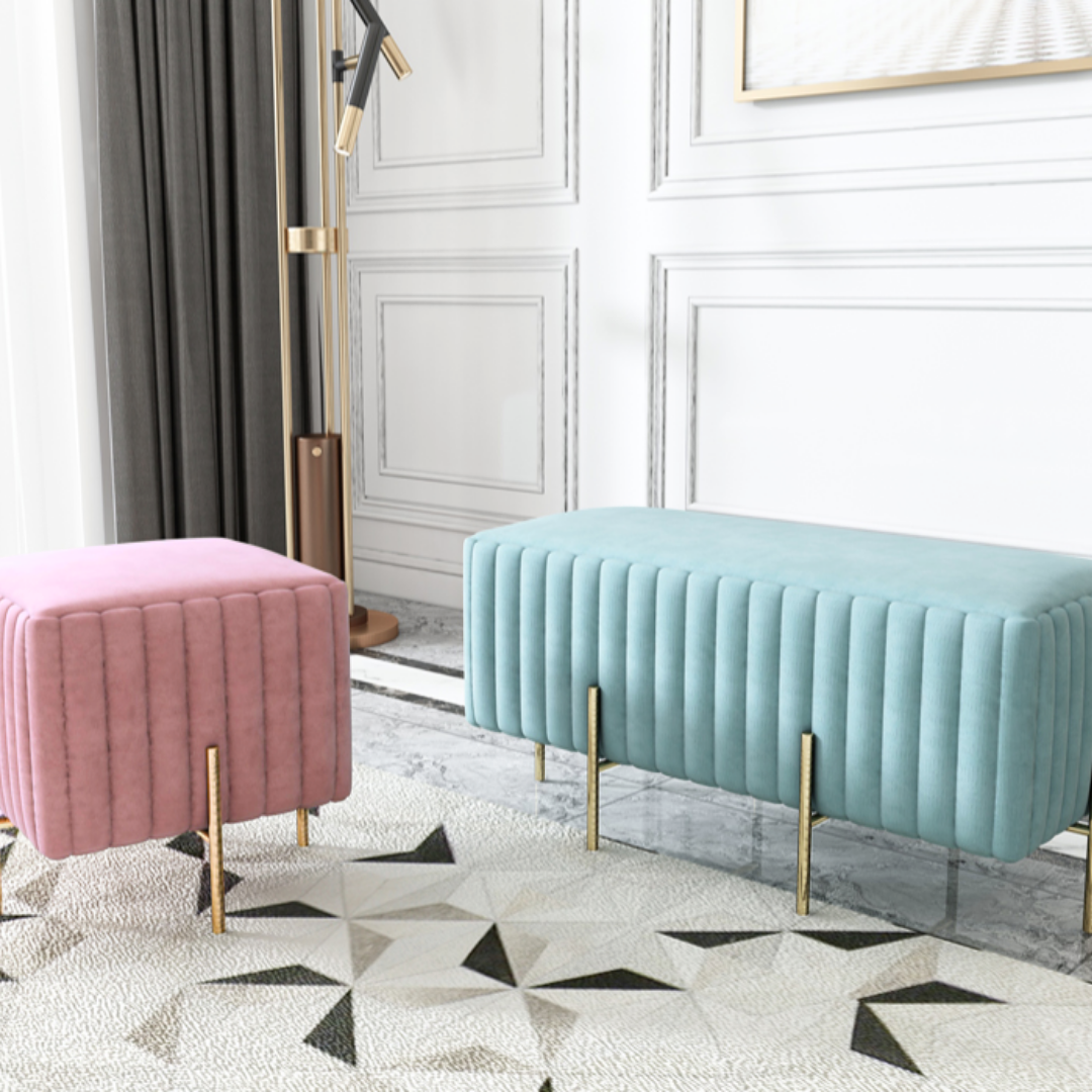 ストライプスツール ショート