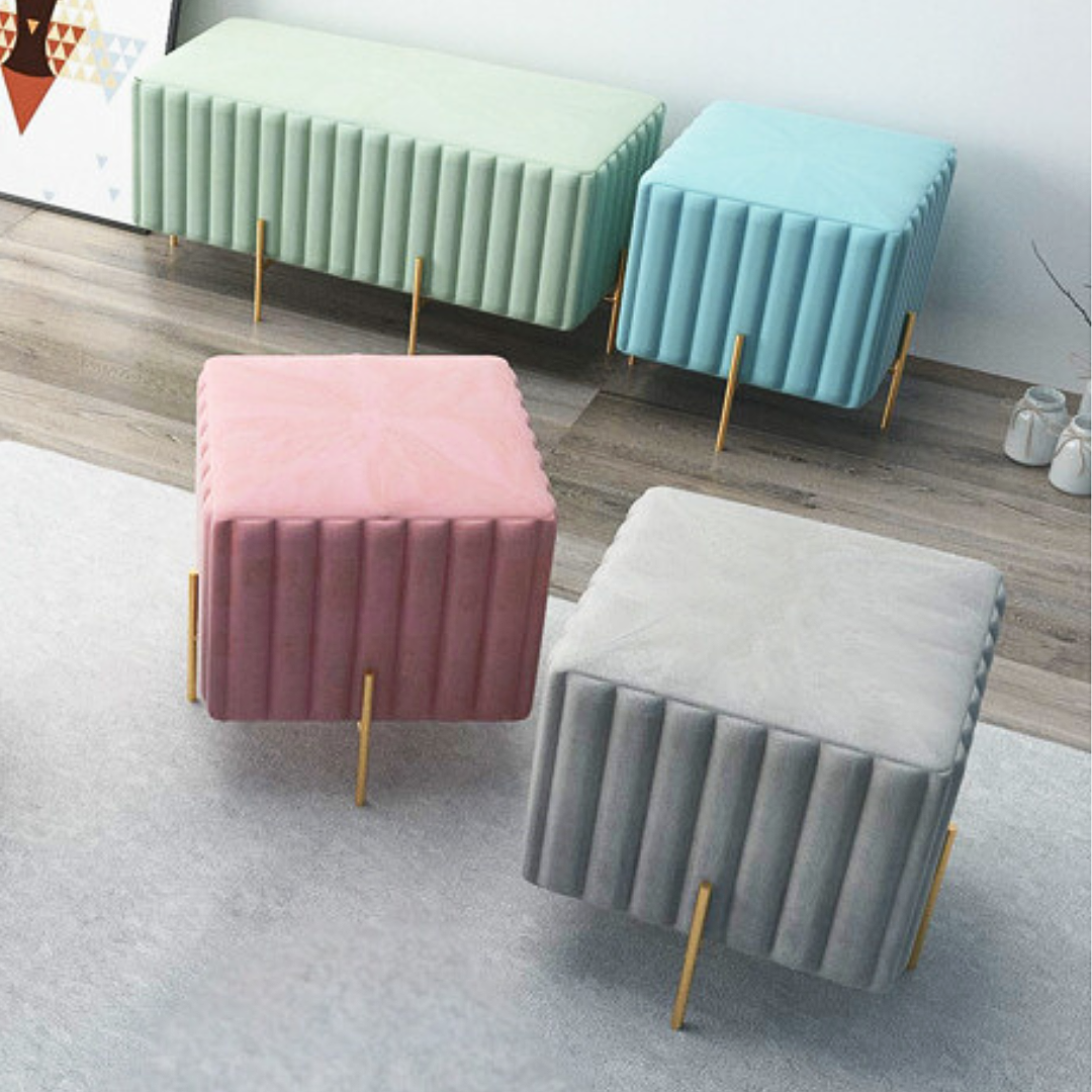 ストライプスツール ショート