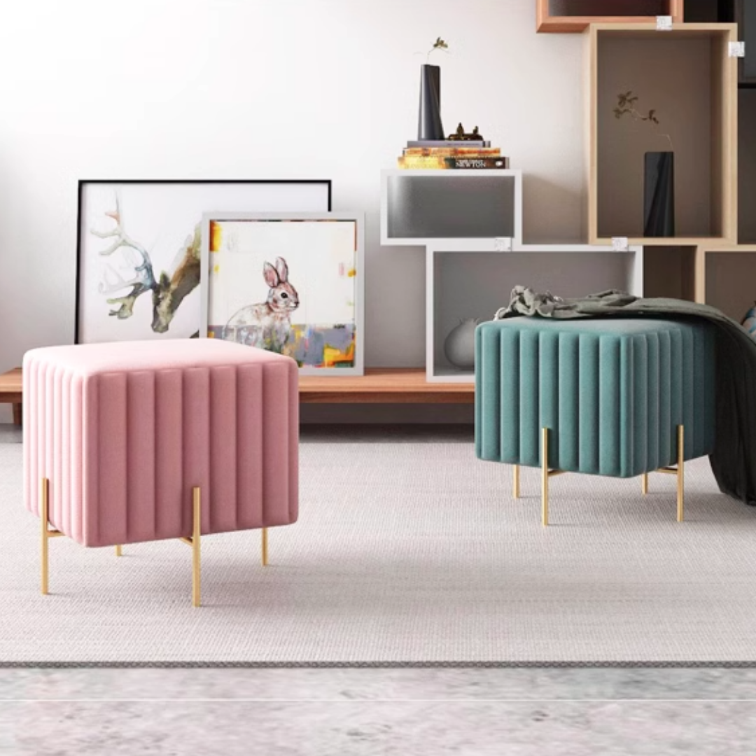 ストライプスツール ショート