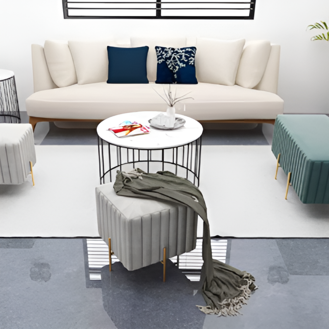 ストライプスツール ショート