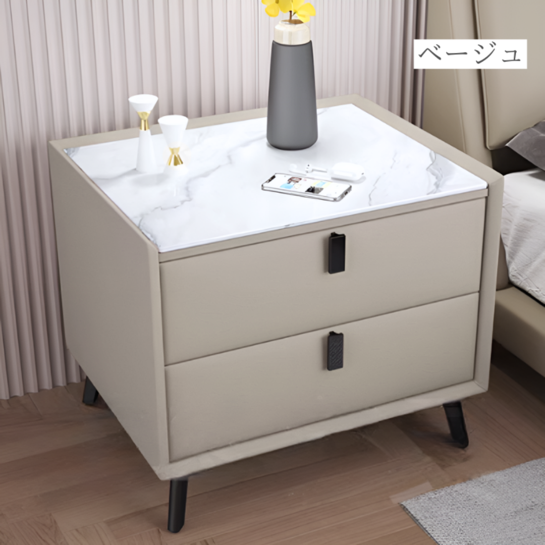 モダンラグジュアリーベッドサイドテーブル