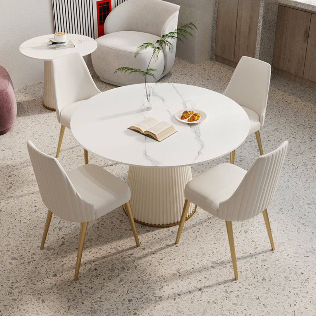 ラグジュアリーライトダイニングセット