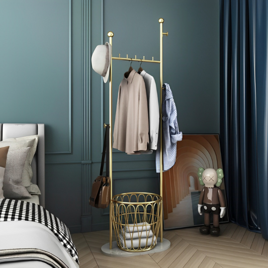 アシンメトリーゴールドハンガーラック