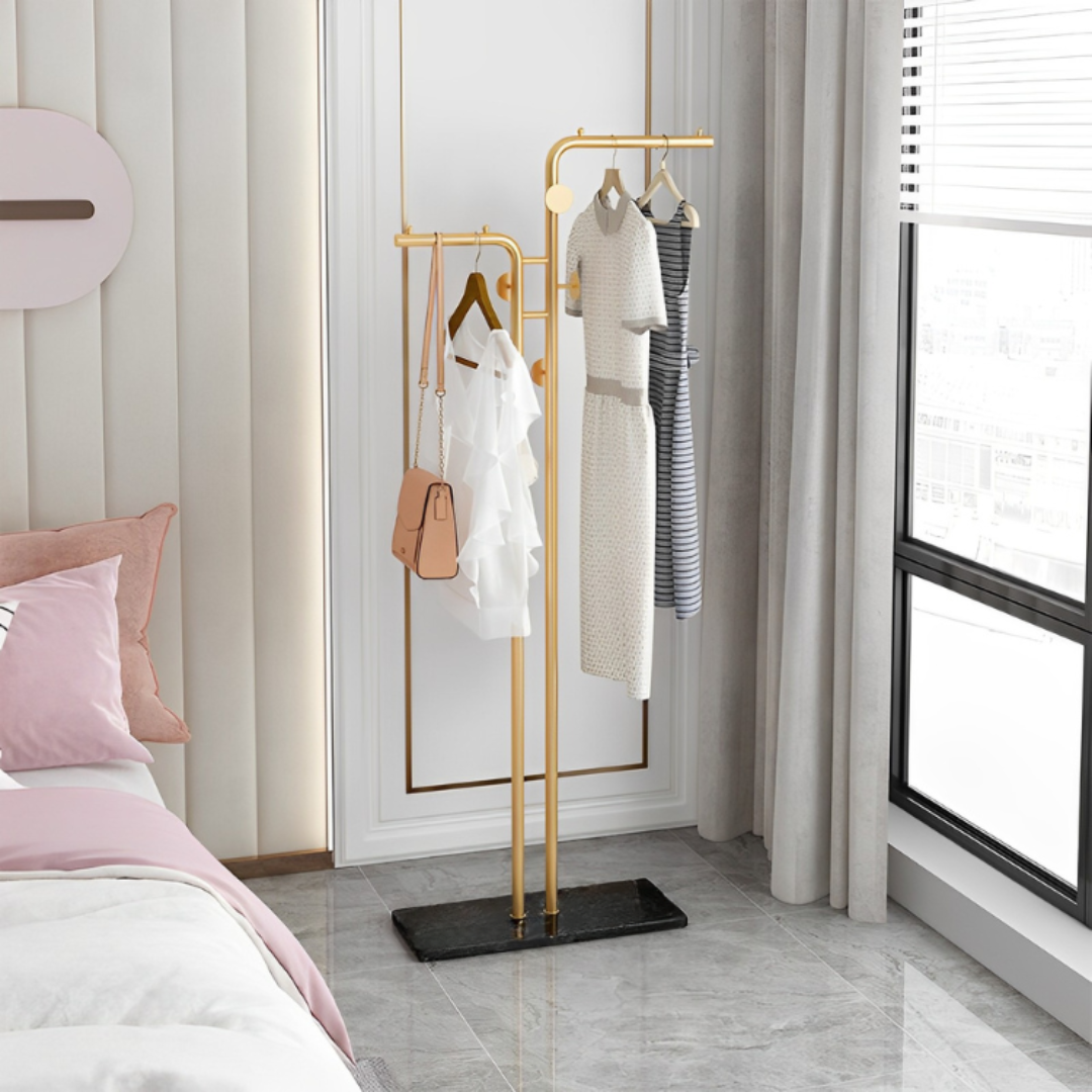 ラグジュアリーダブルハンガーラック