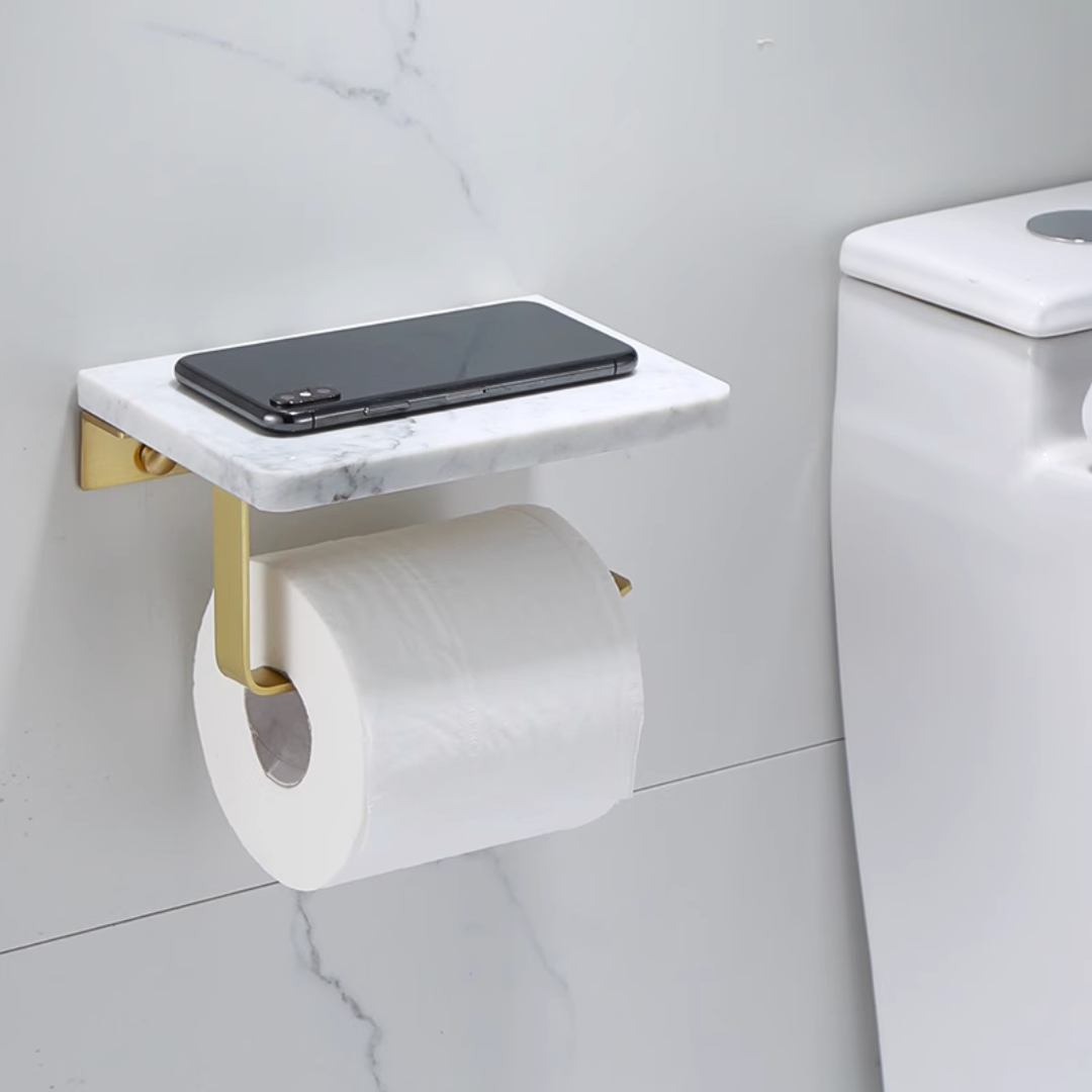 プレミアム大理石トイレットペーパーホルダー