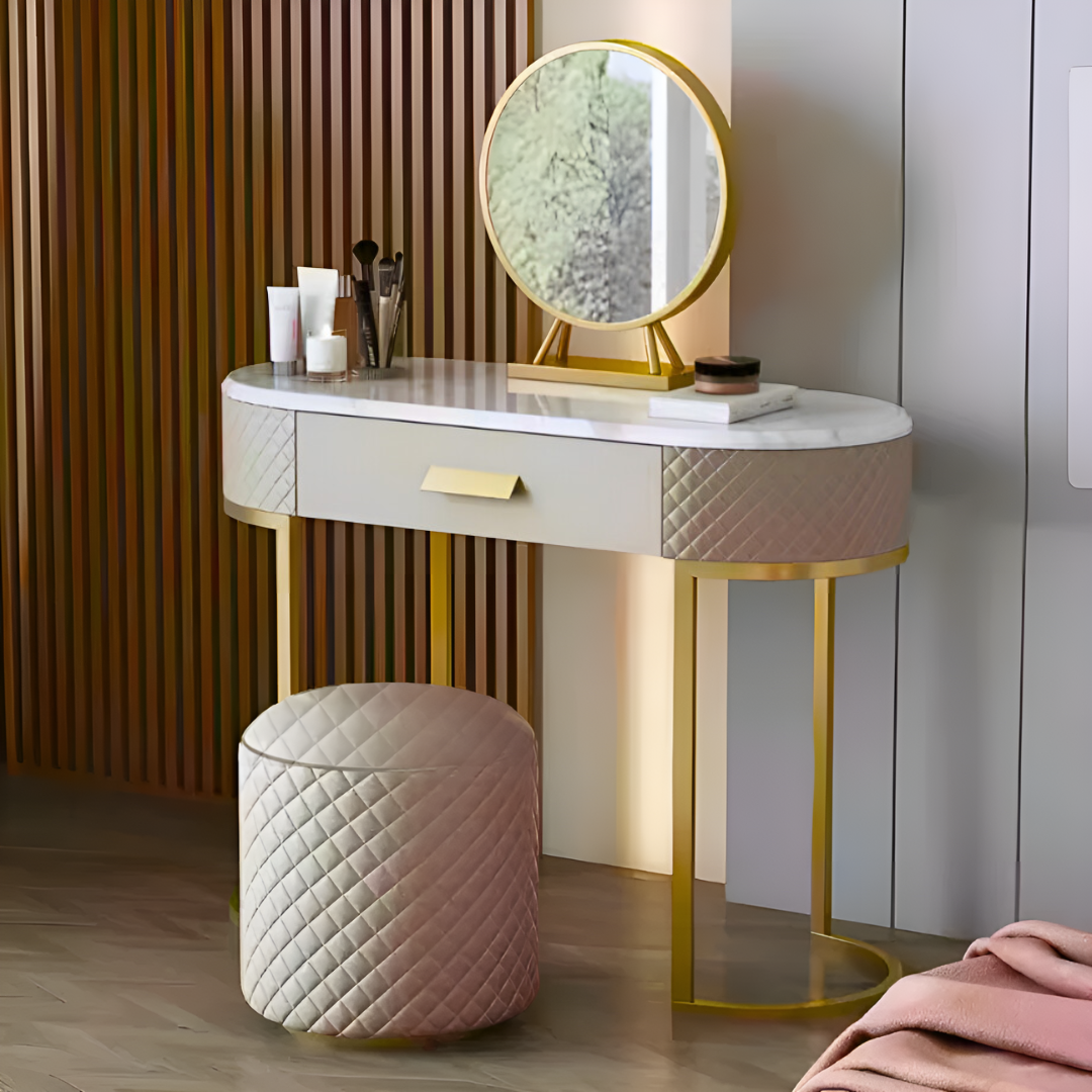 大理石調ラグジュアリースタイルドレッシングテーブル