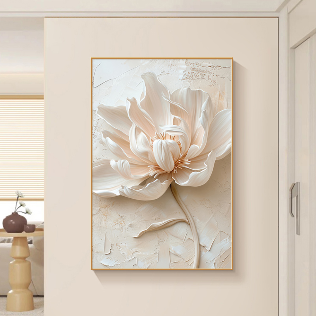 フラワークラシックエンボスライクアート