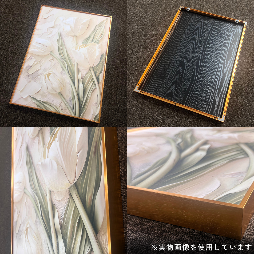 フラワークラシックエンボスライクアート