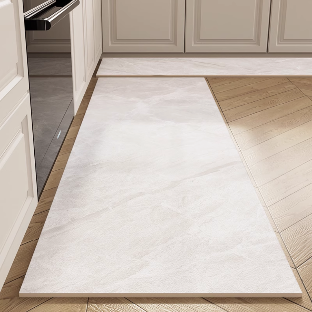 ハイクラスマーブル調キッチンマット