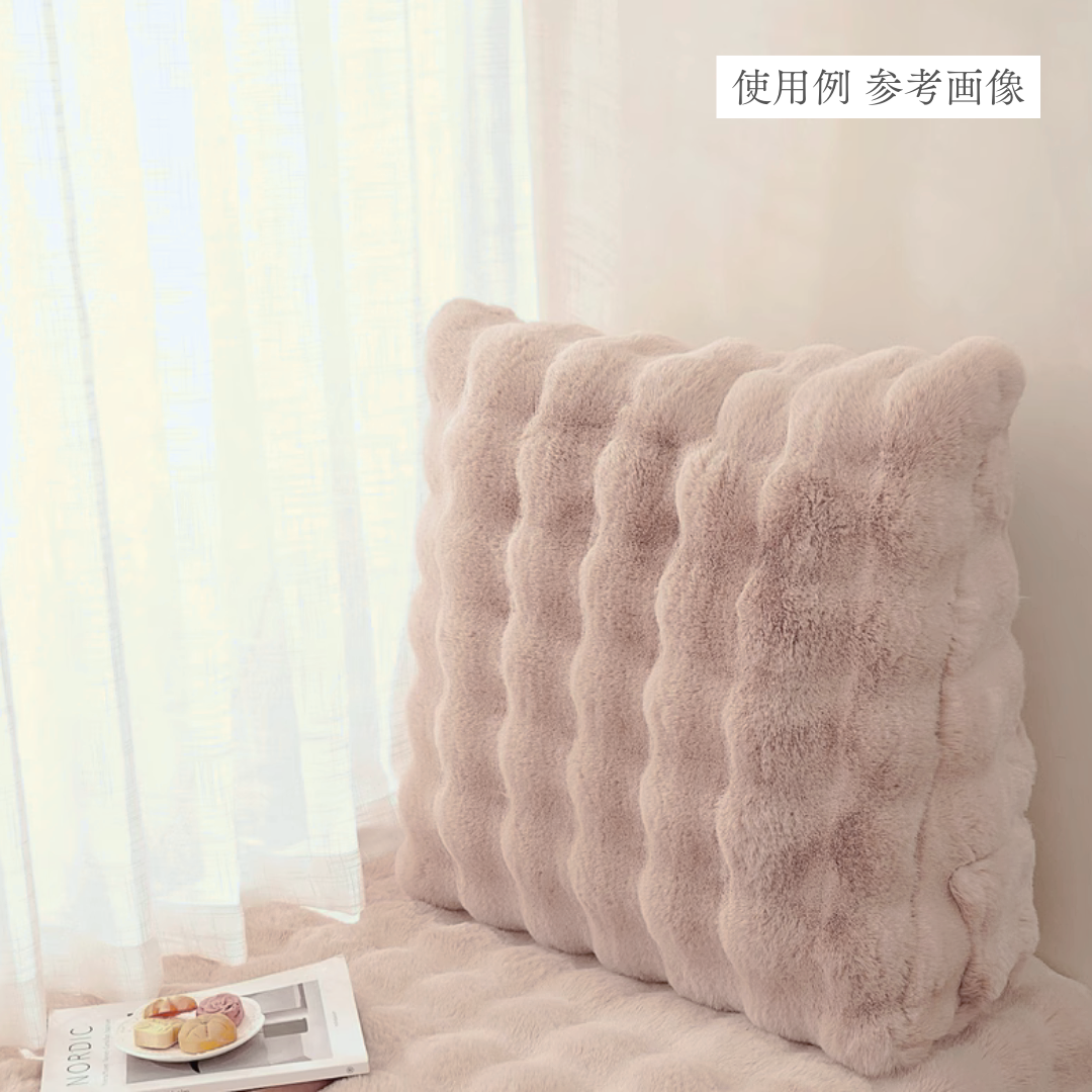 ラグジュアリーウォームベッドサイドクッション
