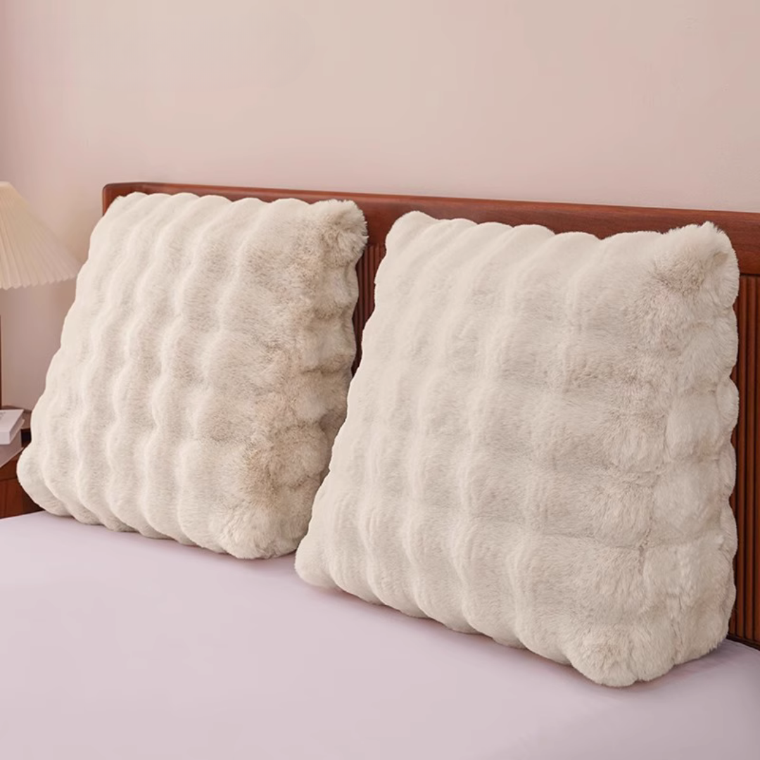 ラグジュアリーウォームベッドサイドクッション