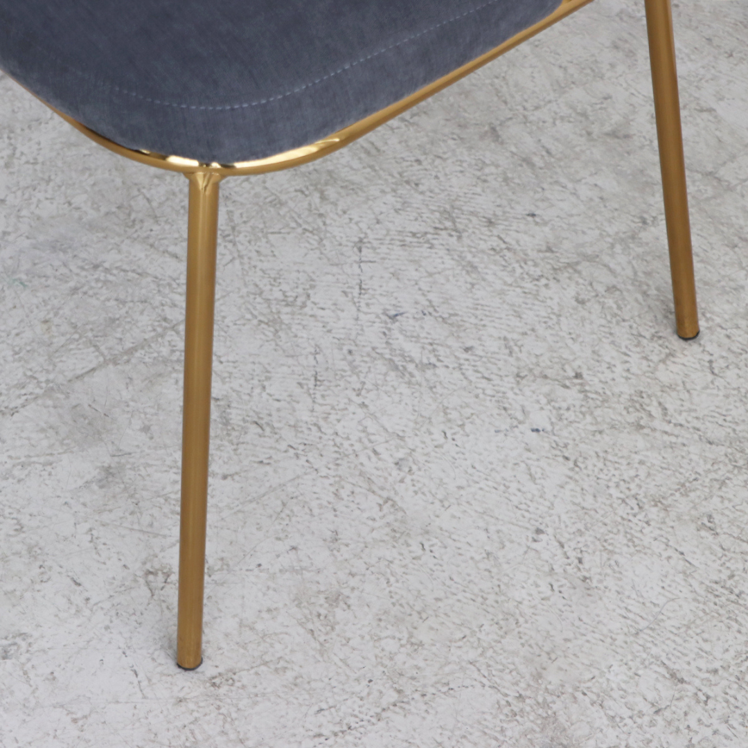 【即納】エレガンスフローラルゴールドチェア