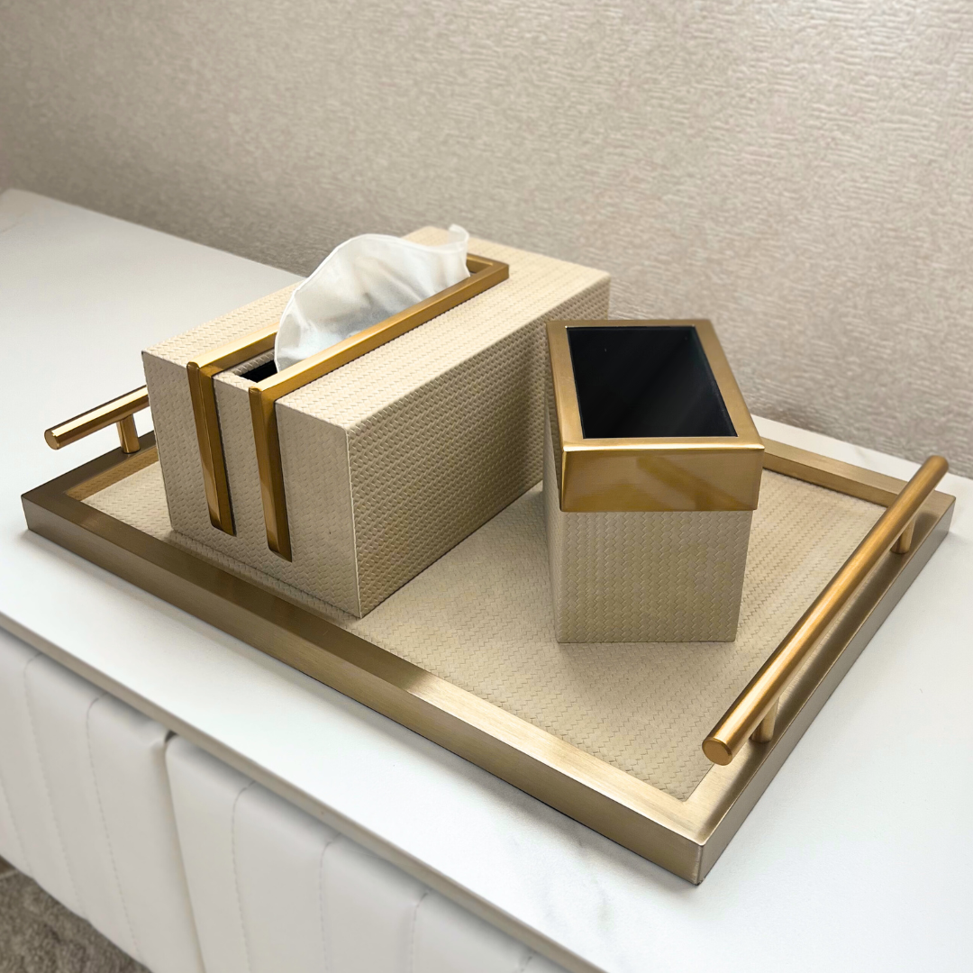 ハイエンドフェイクレザー3点セット