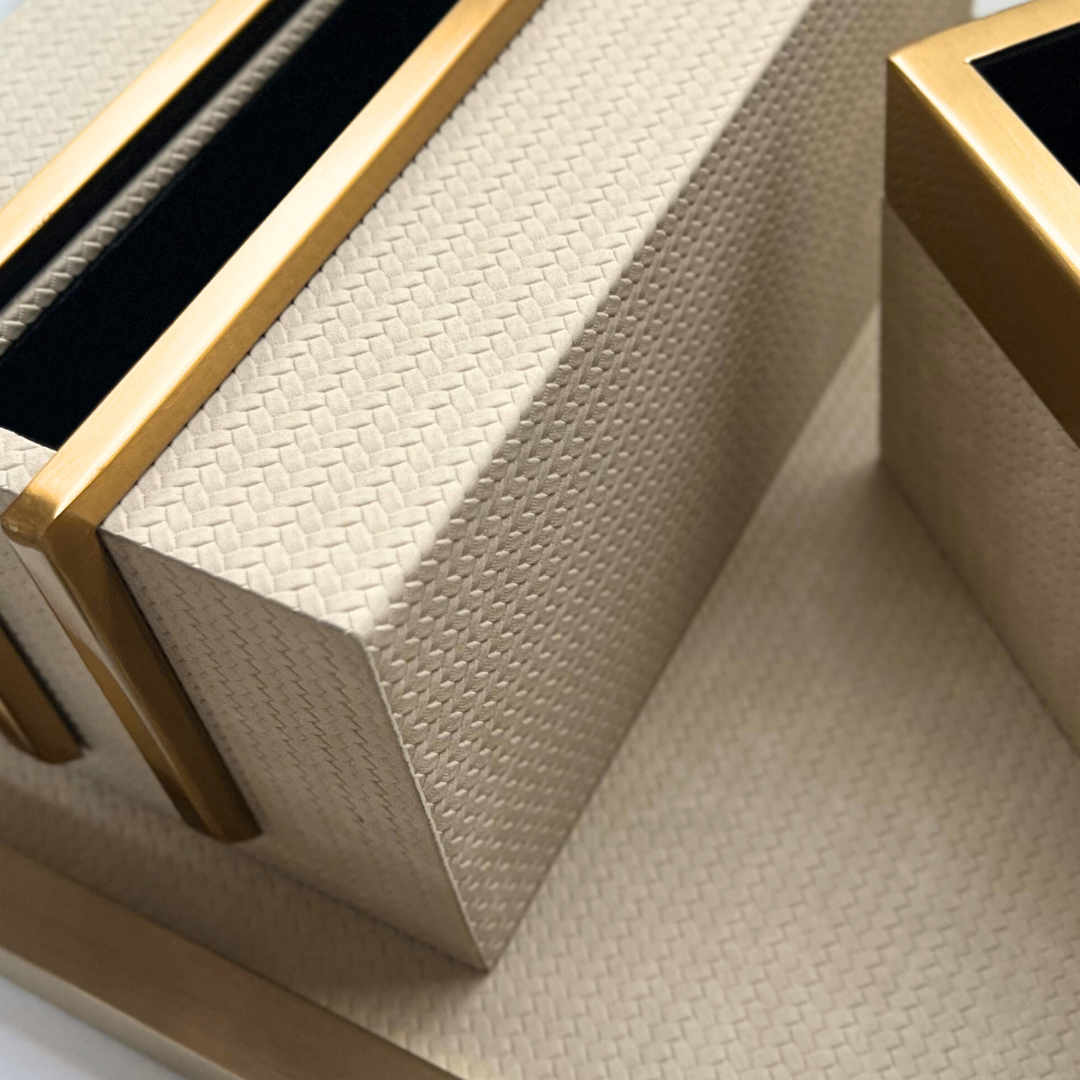 ハイエンドフェイクレザー3点セット