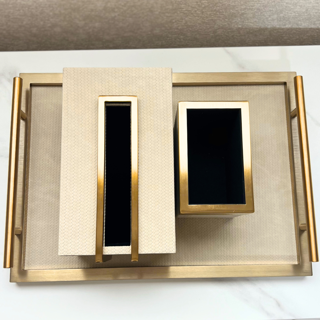 ハイエンドフェイクレザー3点セット