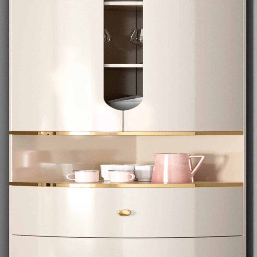 ラグジュアリーコーナーハイキャビネット