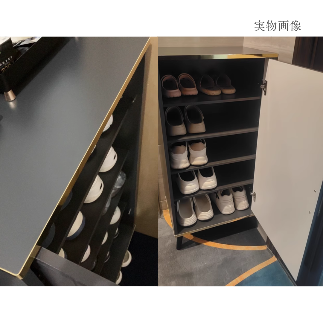 【一部即納商品あり】プレミアムゴールドラインスリムシューズボックス