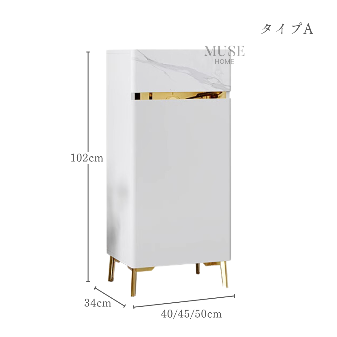 【一部即納商品あり】プレミアムゴールドラインスリムシューズボックス