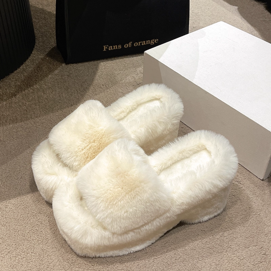 ロイヤルファーダブルソールルームシューズ