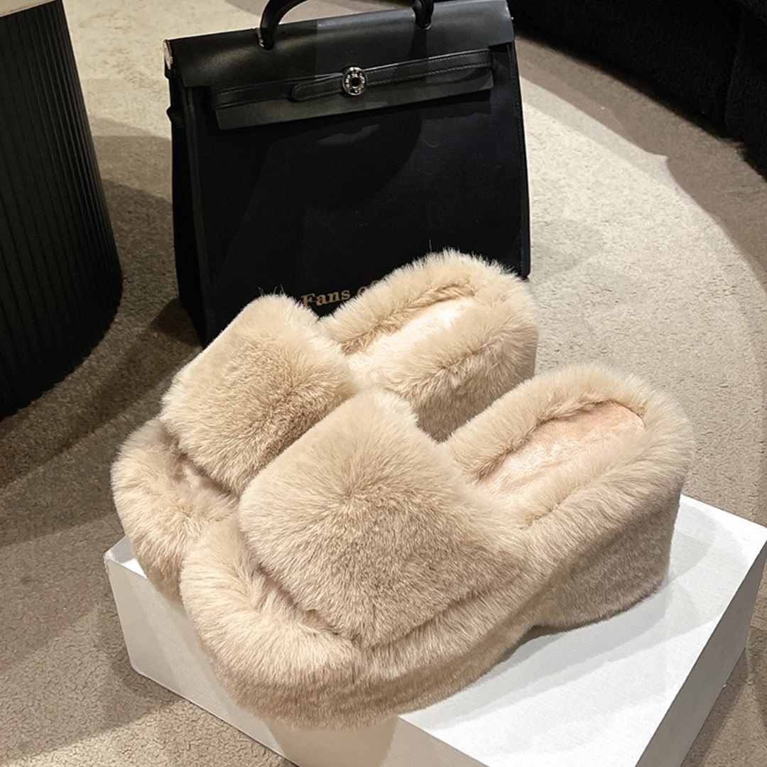 ロイヤルファーダブルソールルームシューズ