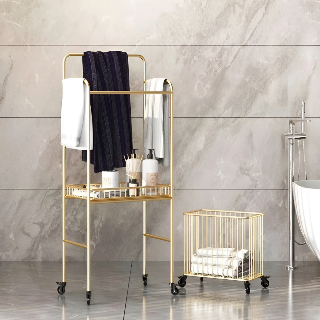 エレガンスゴールドスタイルランドリーラック