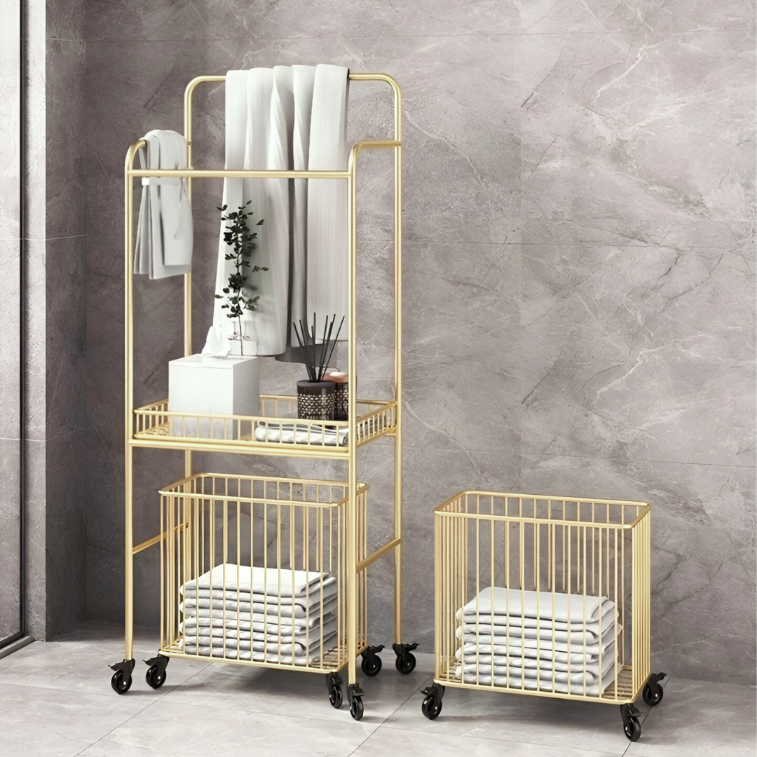 エレガンスゴールドスタイルランドリーラック