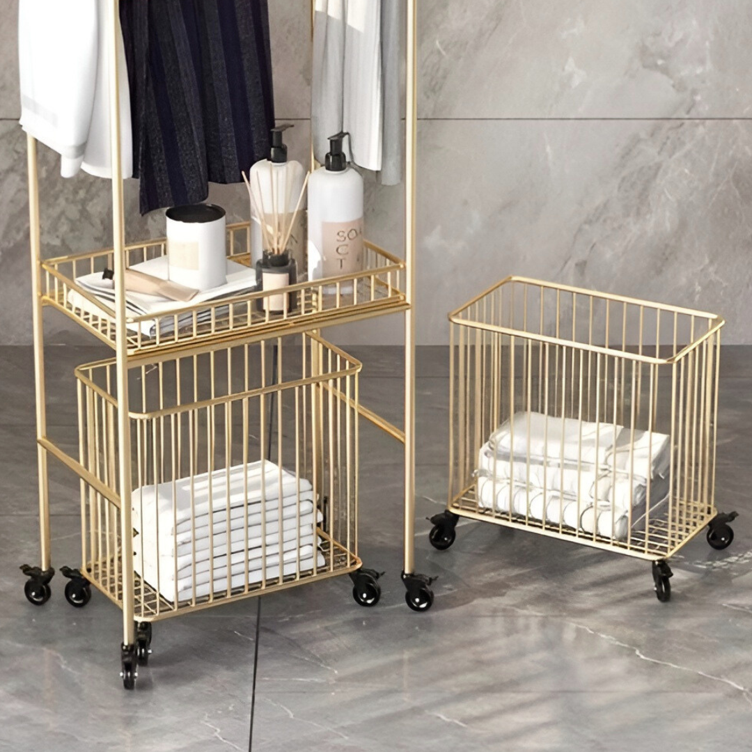 エレガンスゴールドスタイルランドリーラック