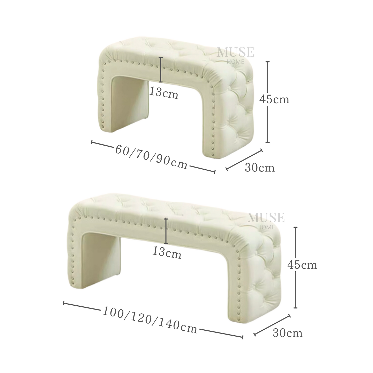 ヨーロピアンリッチエアリーソファスツール