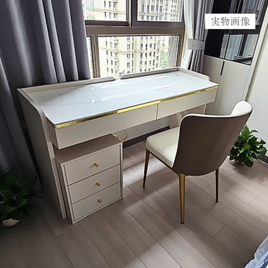 マーブル調ロイヤルスマートワークデスク