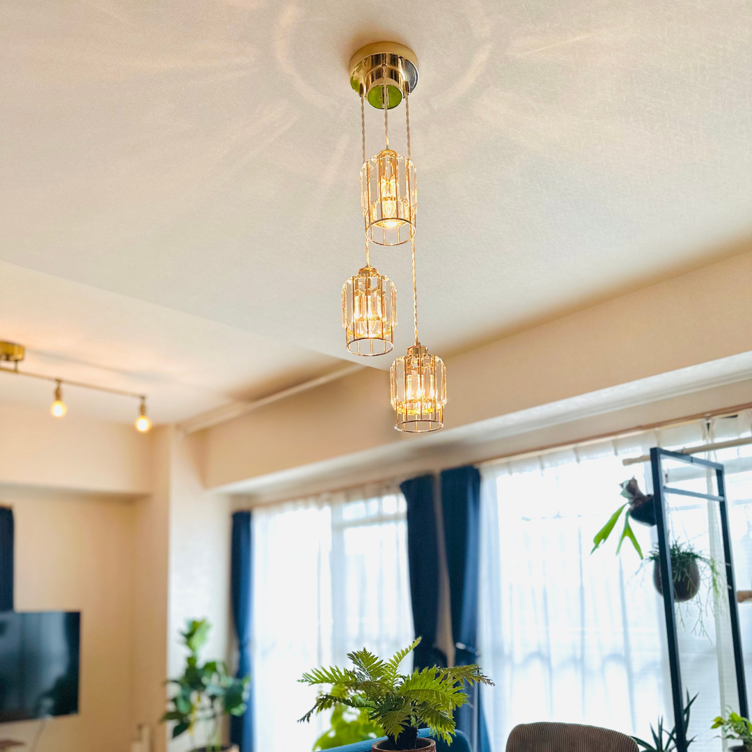 【即納】ロイヤルシャインペンダントライト（3灯）