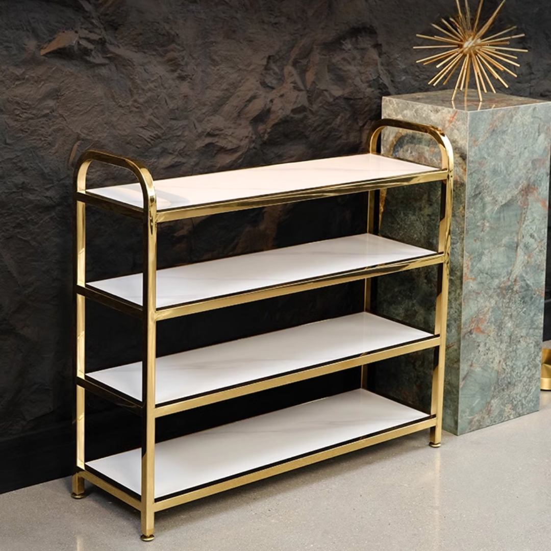 ロイヤルゴールドステップシューズラック