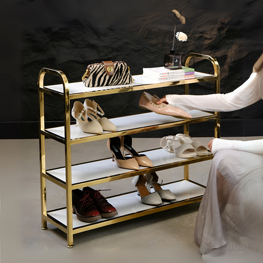ロイヤルゴールドステップシューズラック