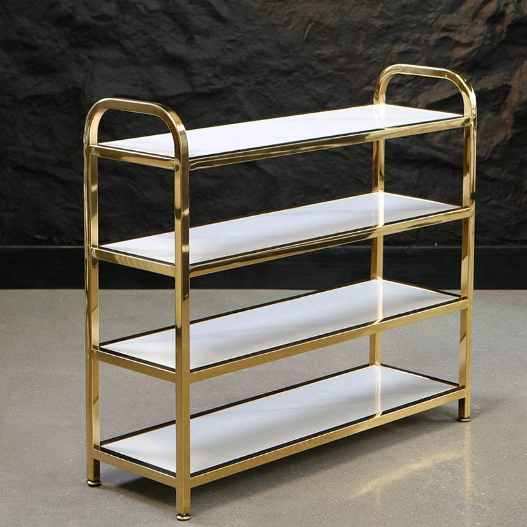 ロイヤルゴールドステップシューズラック