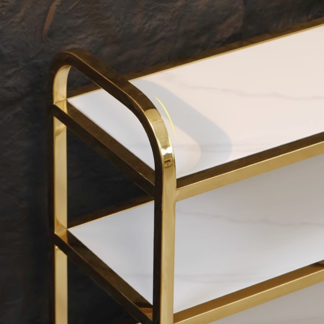 ロイヤルゴールドステップシューズラック