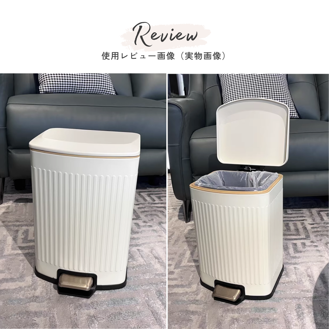 モダンスタイルステップダストボックス