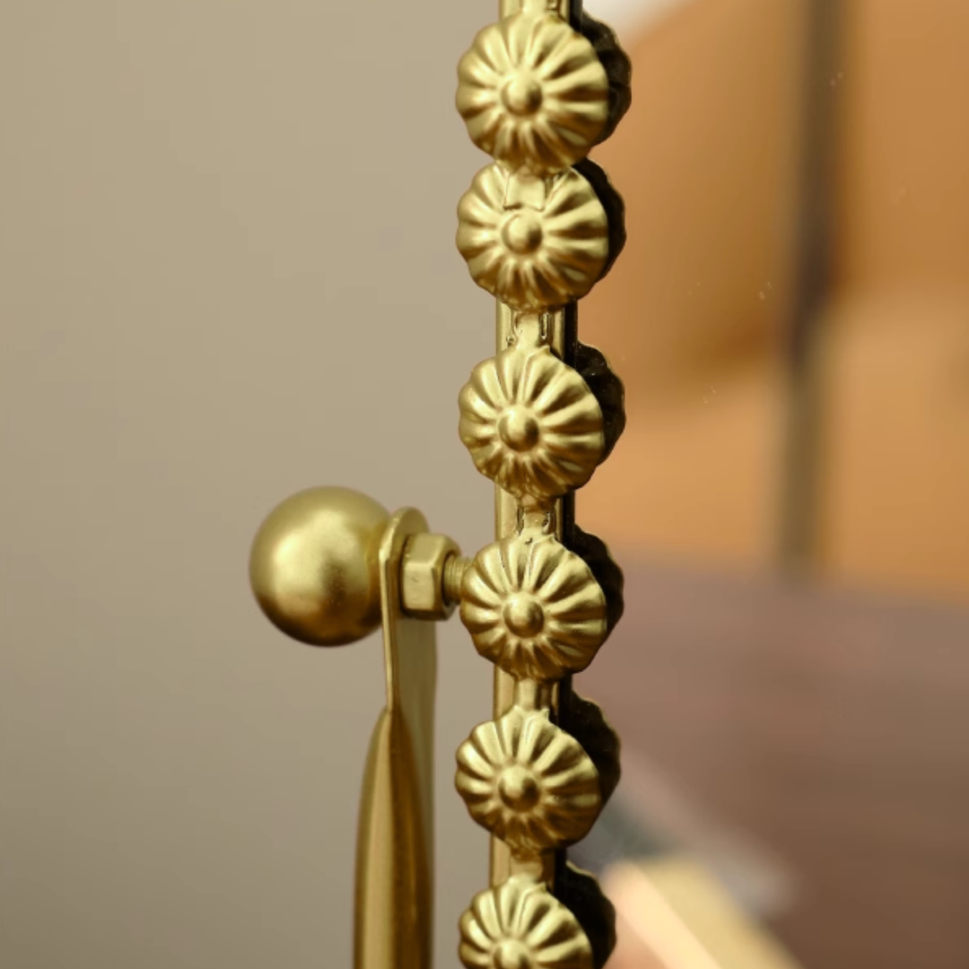 クラシカルオーバルスタンドミラー