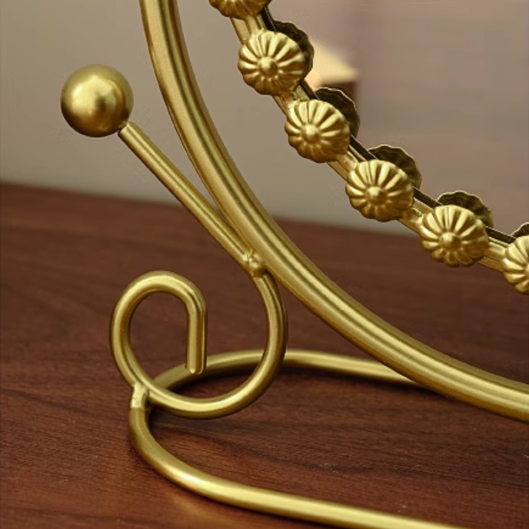 クラシカルオーバルスタンドミラー