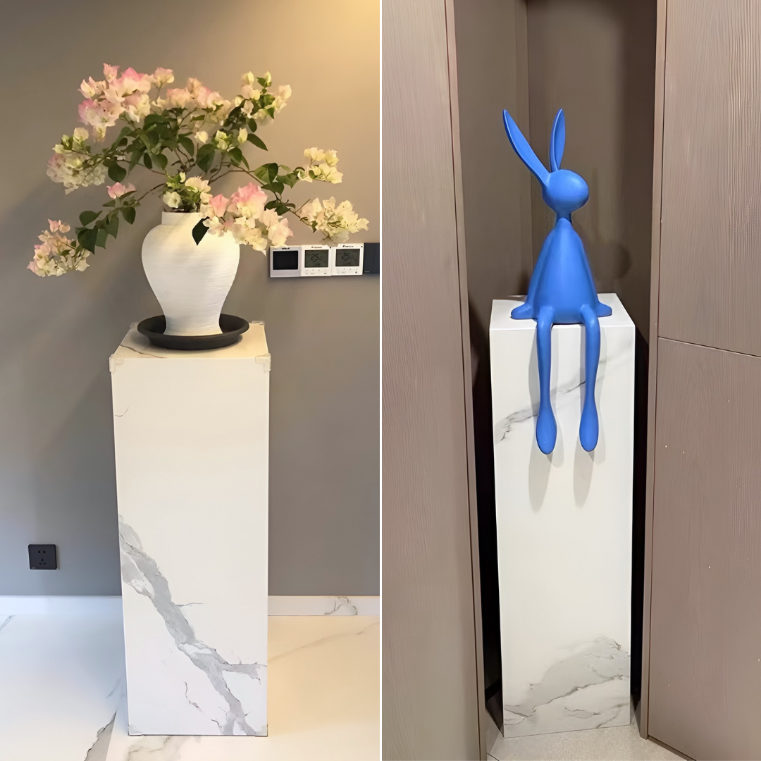 モダンマーブル調スクエアスタンド