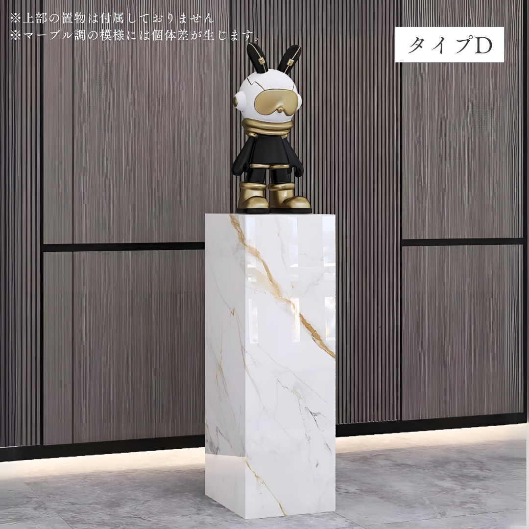 モダンマーブル調スクエアスタンド