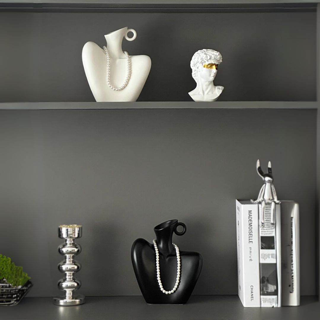 フェミニンラインアートフラワーベース