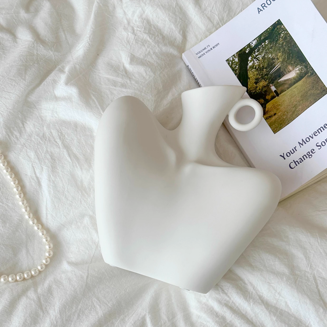 フェミニンラインアートフラワーベース