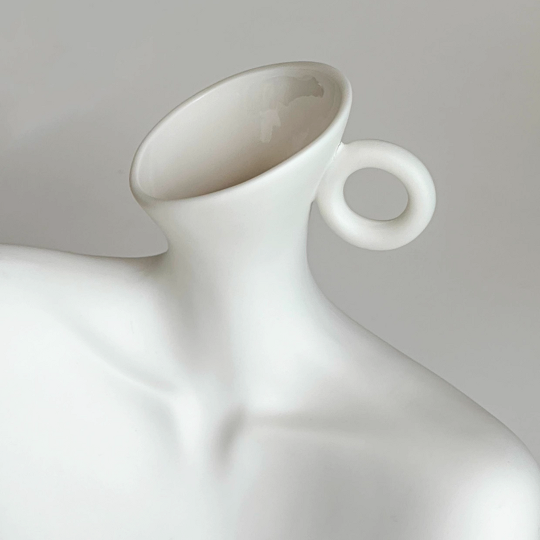 フェミニンラインアートフラワーベース