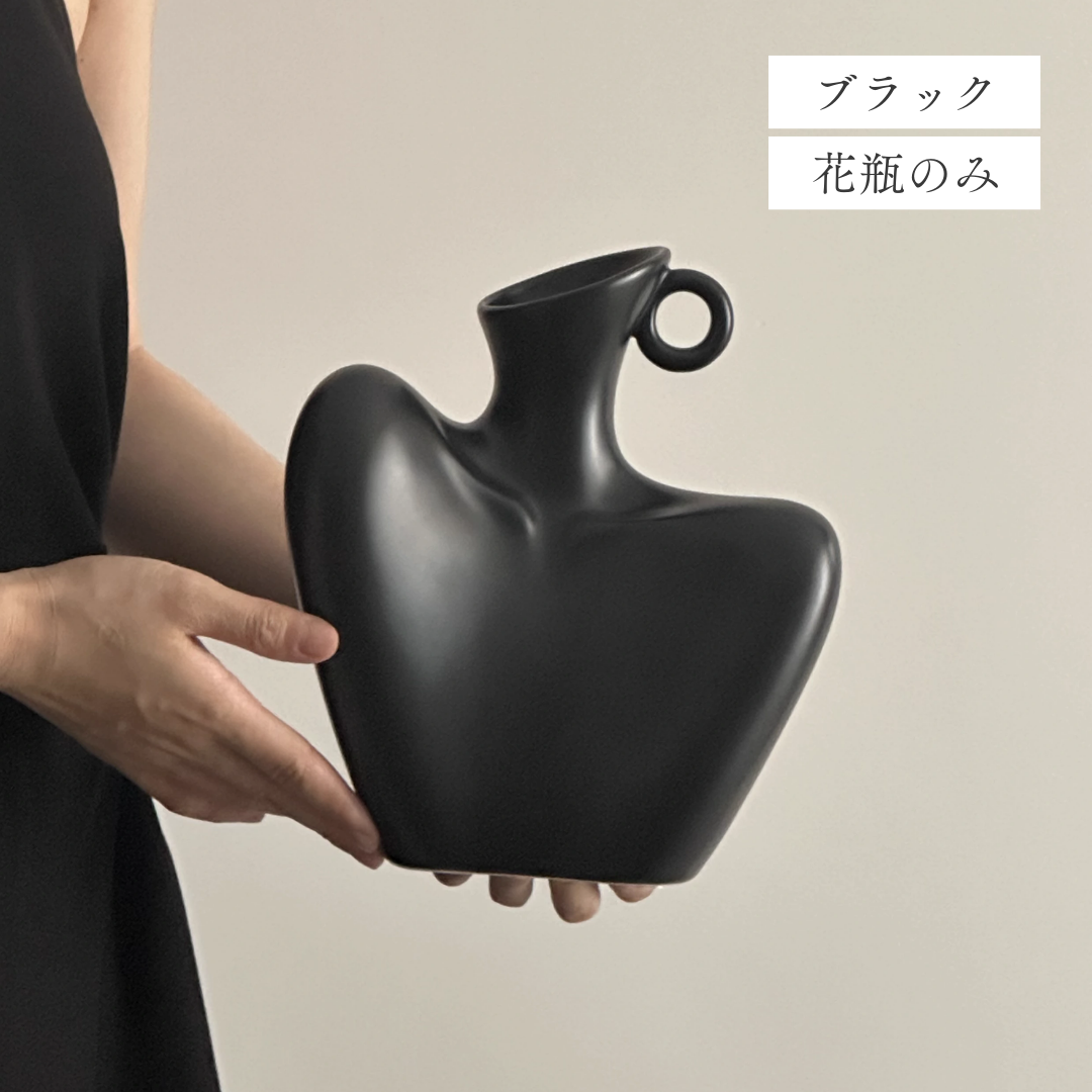 フェミニンラインアートフラワーベース