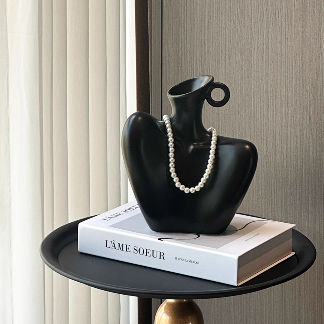 フェミニンラインアートフラワーベース