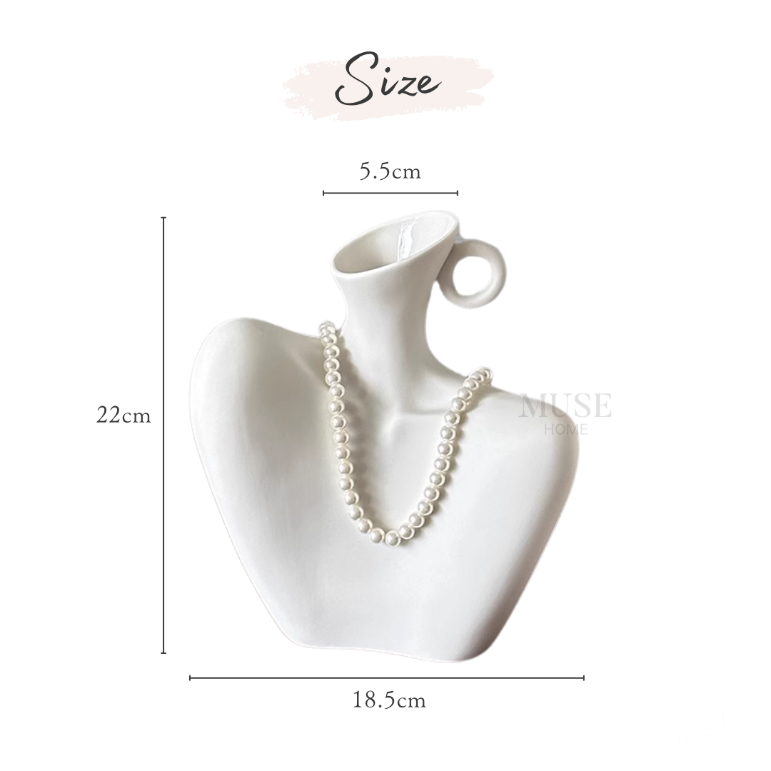 フェミニンラインアートフラワーベース