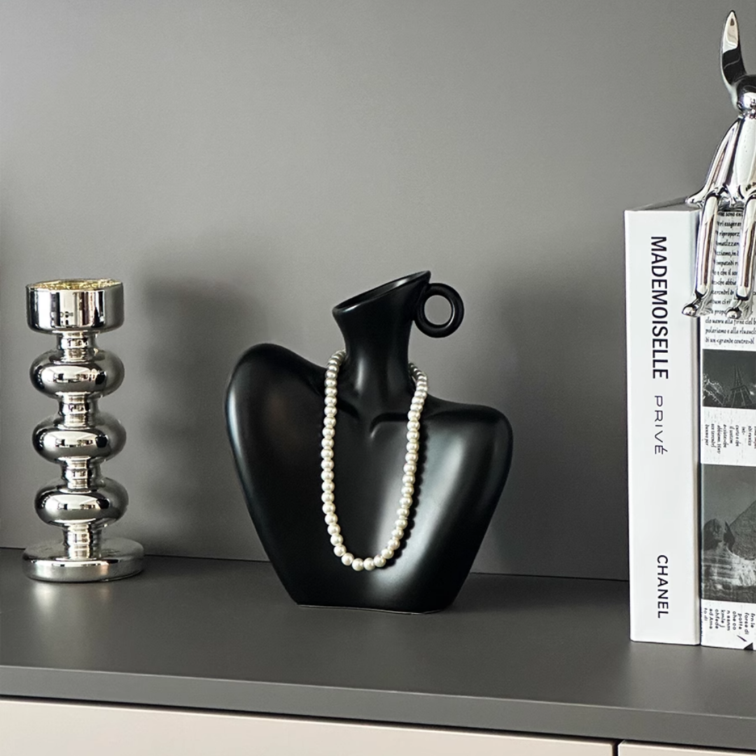 フェミニンラインアートフラワーベース