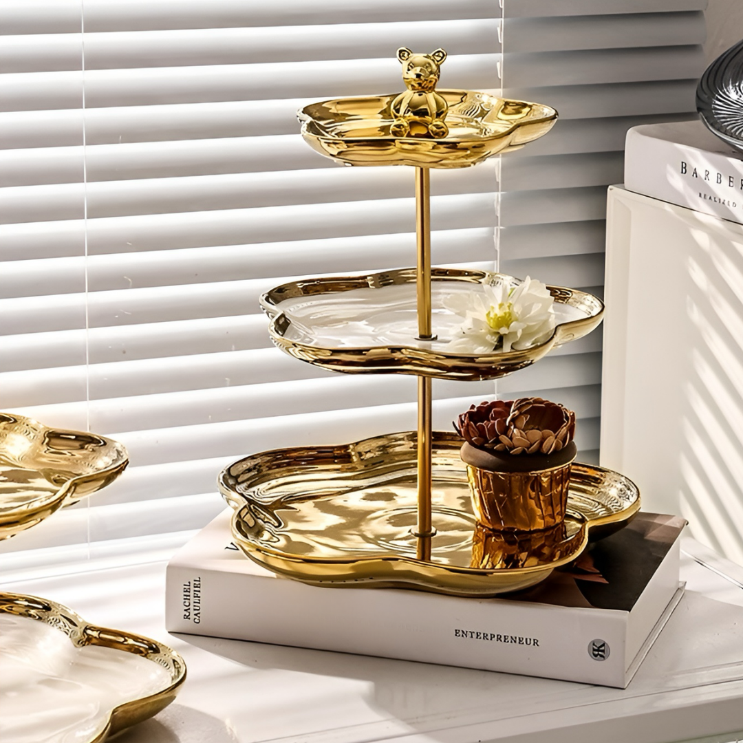 フレンチベアゴールドプレート